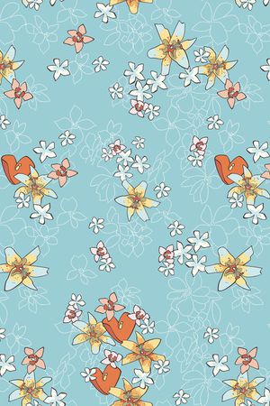 彩底花卉印花华亿平台图片