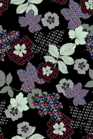 春夏华亿平台印花华亿平台图片