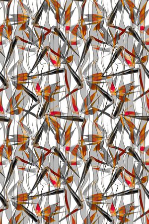 线条印花华亿平台图片