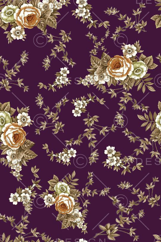 玫瑰花印花华亿平台图片