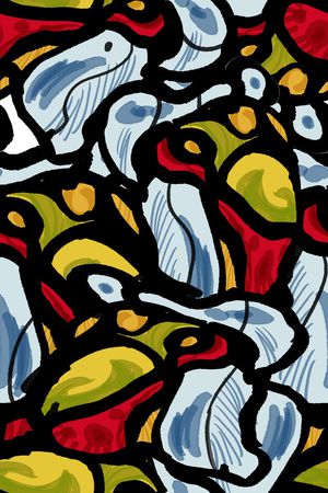 线条印花华亿平台图片