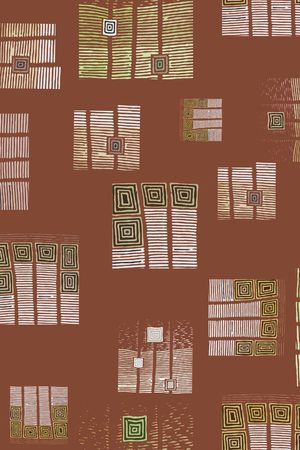 线条印花华亿平台图片