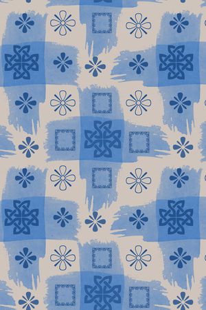 几何印花华亿平台图片