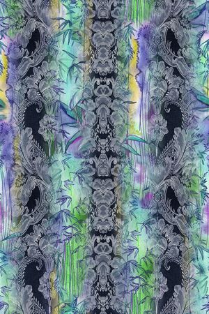 旗袍印花华亿平台图片