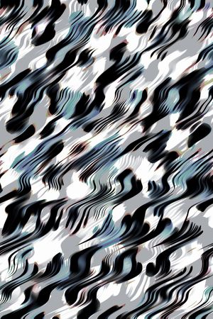 抽象男装印花华亿平台图片