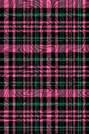 格子印花华亿平台图片