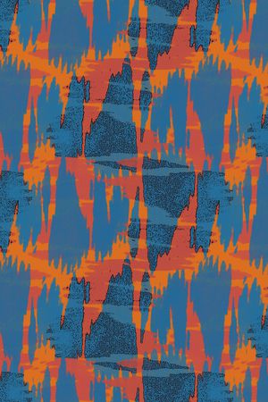 笔触印花华亿平台图片