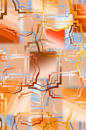 几何印花华亿平台图片