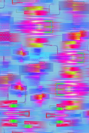 笔触印花华亿平台图片