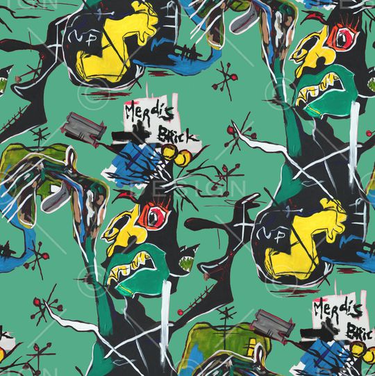 人物印花华亿平台图片