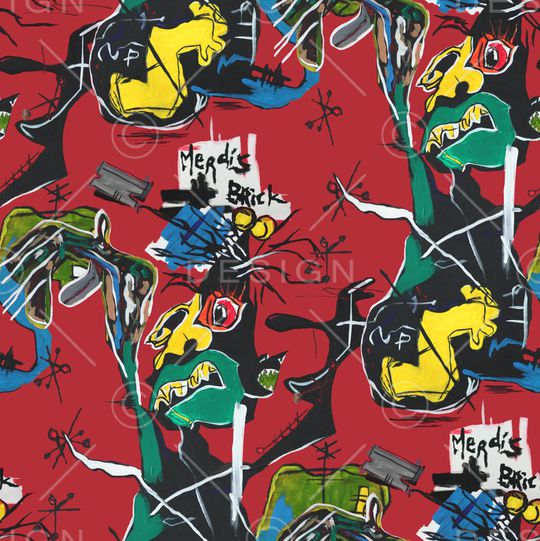 人物印花华亿平台图片