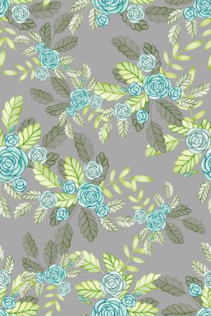 绿植树叶印花华亿平台图片