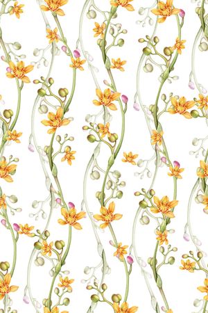 绿植树叶印花华亿平台图片