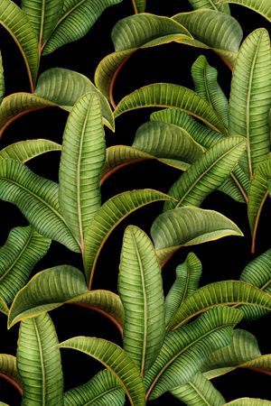 绿植树叶印花华亿平台图片