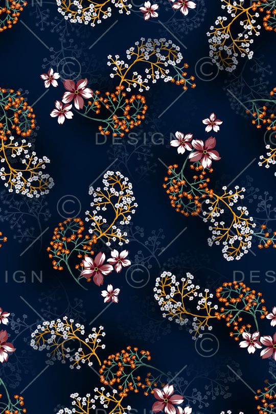 真丝印花华亿平台图片