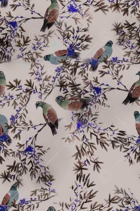 鸟印花华亿平台图片