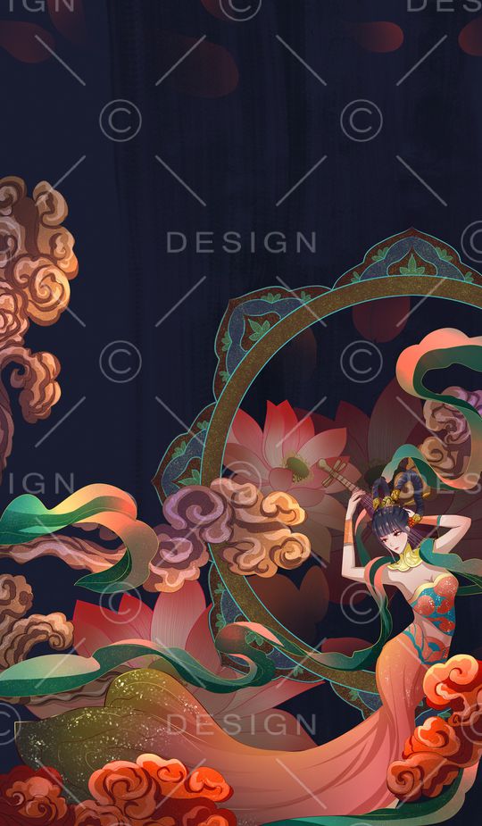 定位花印花华亿平台图片