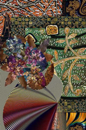 定位花印花华亿平台图片