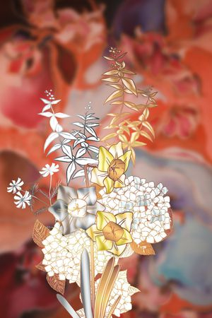 定位花印花华亿平台图片