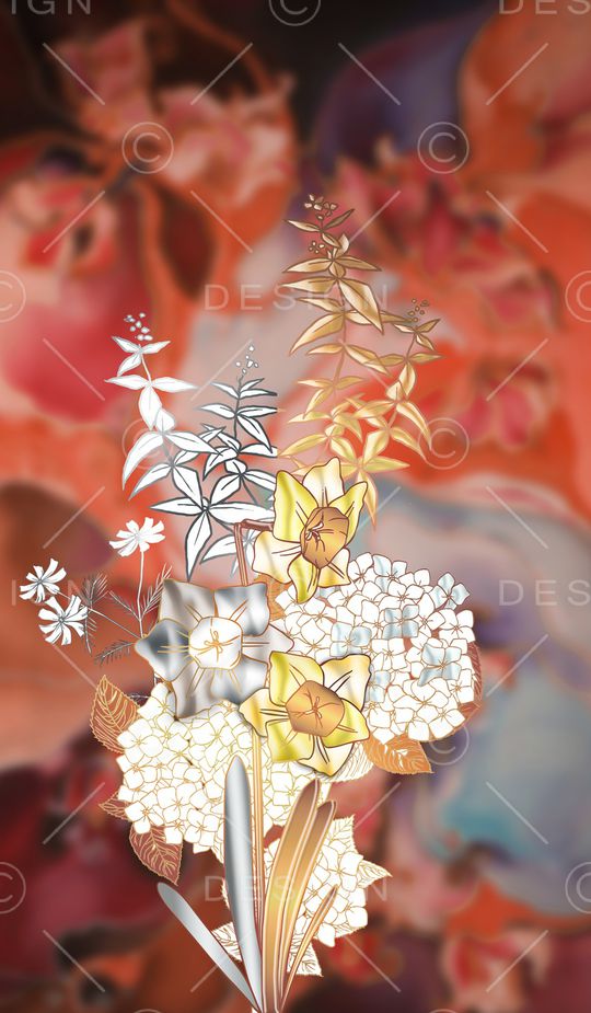 定位花印花华亿平台图片