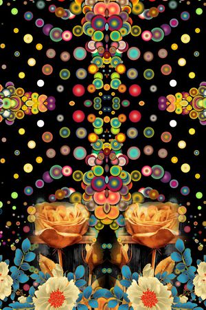 定位花印花华亿平台图片