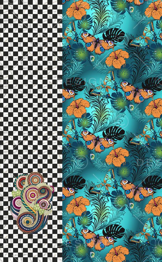 定位花印花华亿平台图片