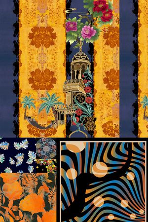 定位花印花华亿平台图片