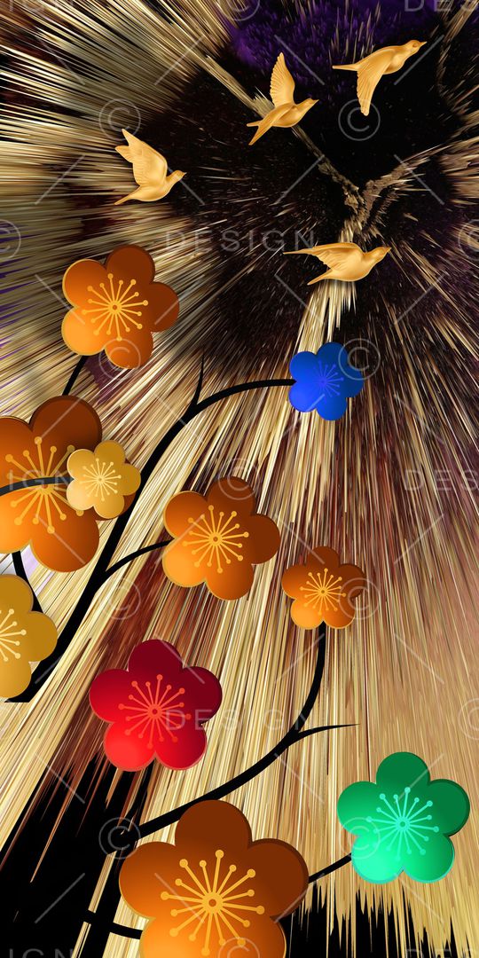 定位花印花华亿平台图片