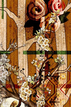 定位花印花华亿平台图片