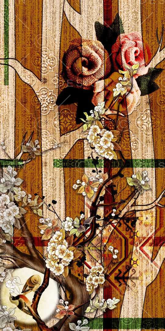 定位花印花华亿平台图片