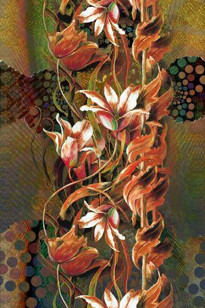 定位花印花华亿平台图片