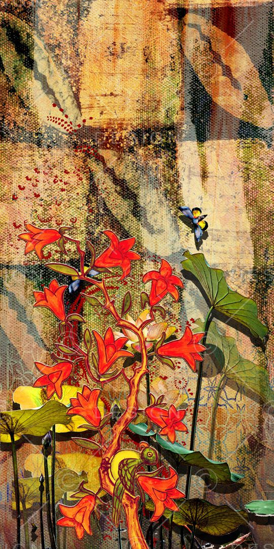 定位花印花华亿平台图片