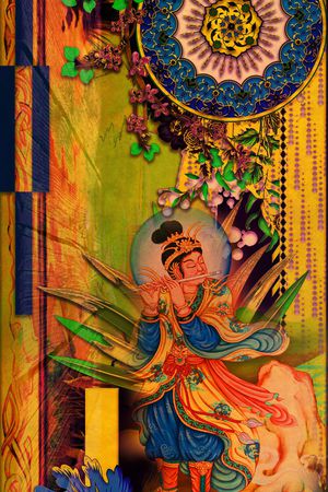 定位花印花华亿平台图片