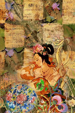 定位花印花华亿平台图片