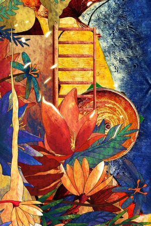 定位花印花华亿平台图片