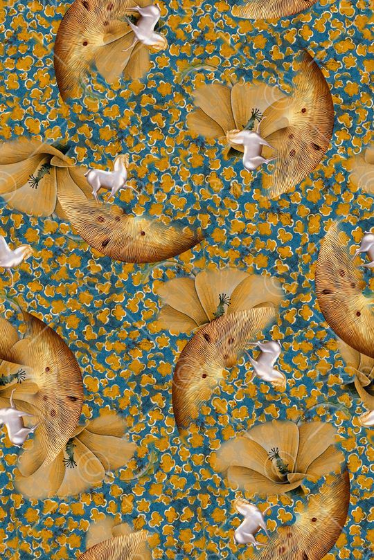 复古印花华亿平台图片