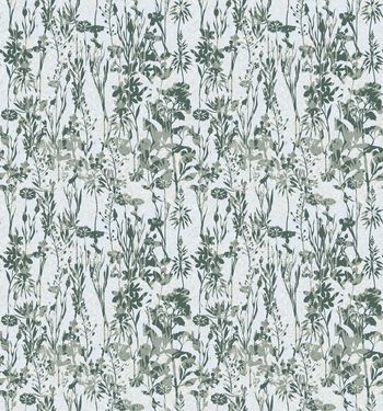 清爽底花卉印花华亿平台图片