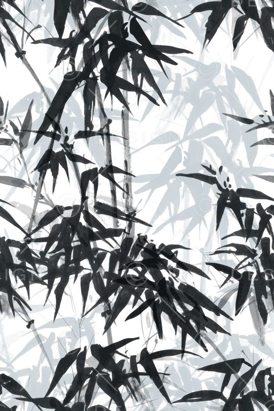 水墨风印花华亿平台图片