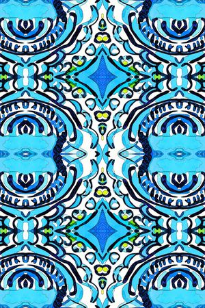 几何印花华亿平台图片