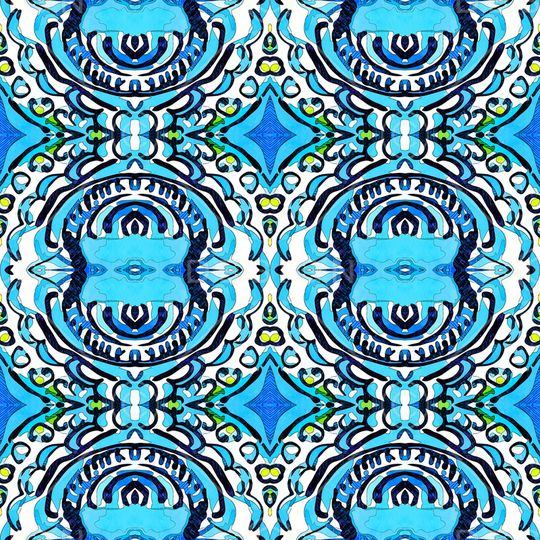 几何印花华亿平台图片