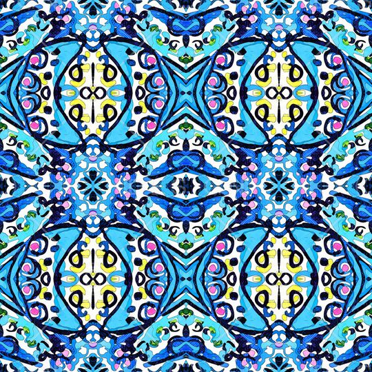 几何印花华亿平台图片