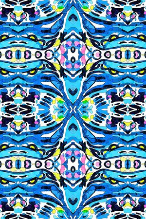 几何印花华亿平台图片