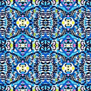 几何印花华亿平台图片