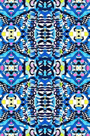 几何印花华亿平台图片