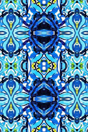 几何印花华亿平台图片