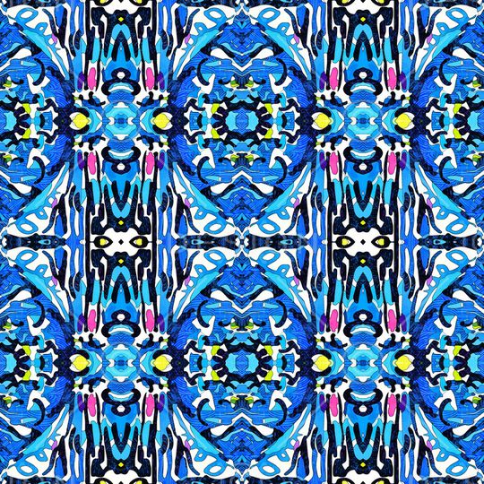 几何印花华亿平台图片