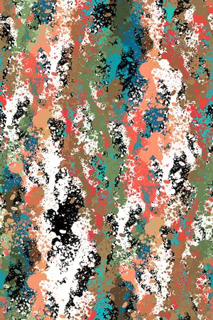 抽象男装印花华亿平台图片