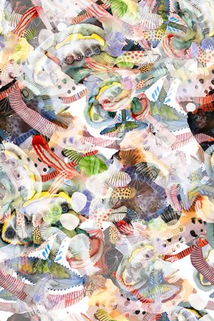 小清新印花华亿平台图片