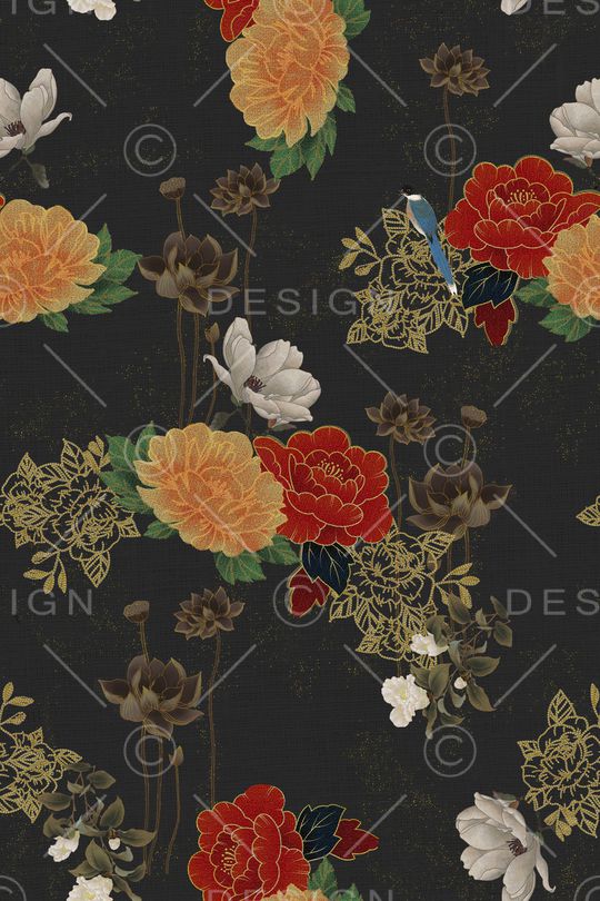 荷花印花华亿平台图片