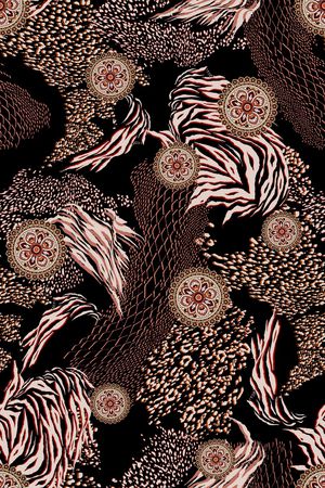 民族风印花华亿平台图片